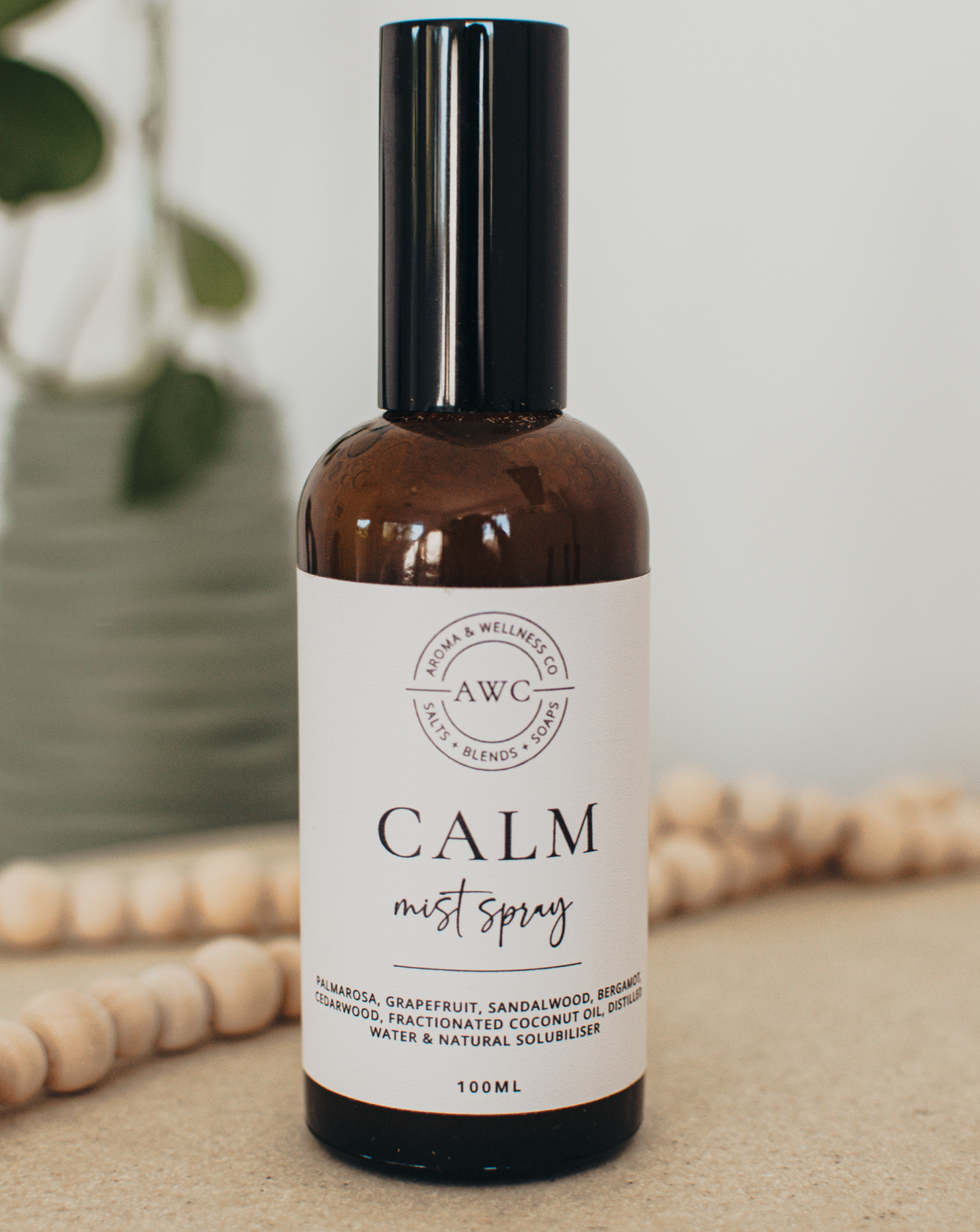 calm room mist spray