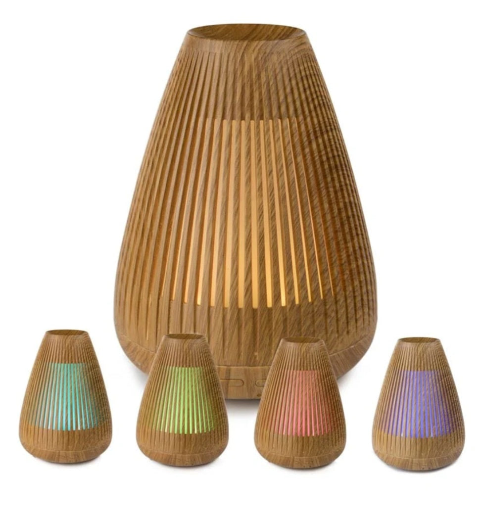 Aroma-Flare Diffuser - Lively Living (Wood Look)
