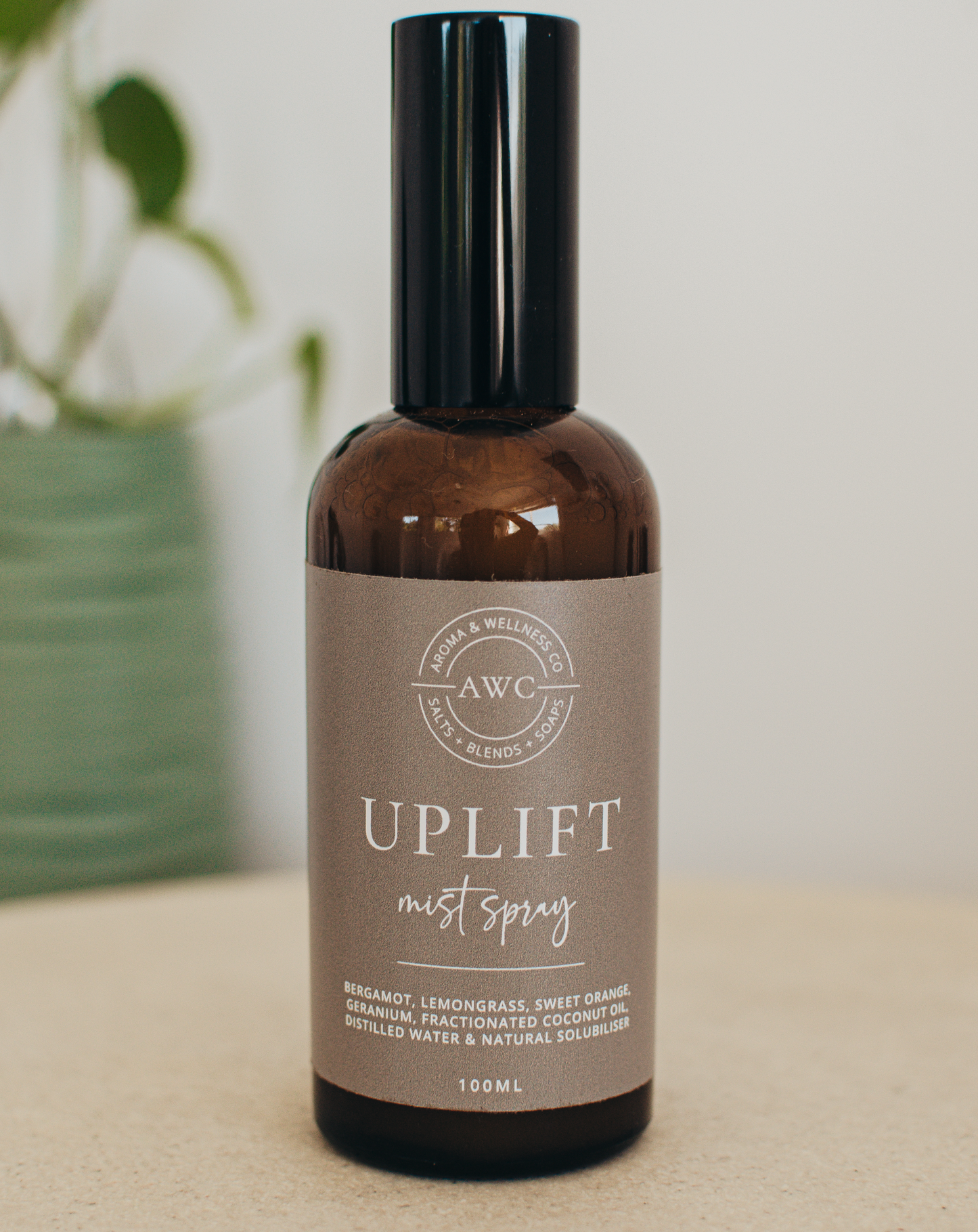Uplifting room mist spray