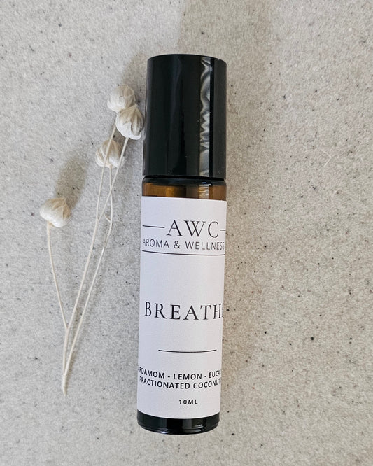 Adult Roller Essential Oil Blend - Breathe