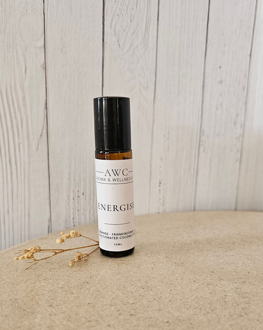 energise essential oil roller blend
