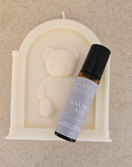 Nausea aid essential oil roller blend