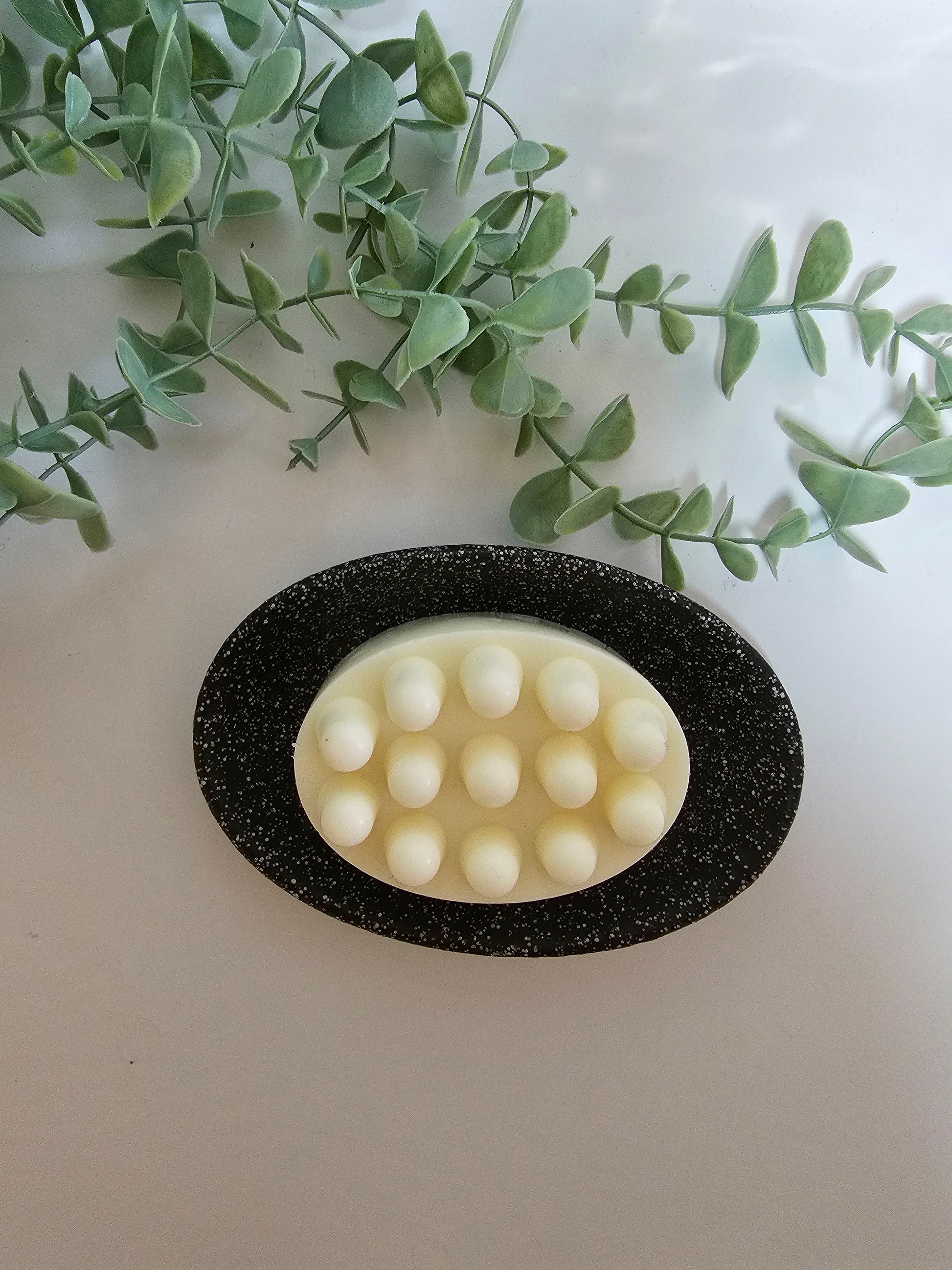 Palm Free Goats Milk Massage Bar - Lemon &  Patchouli bar