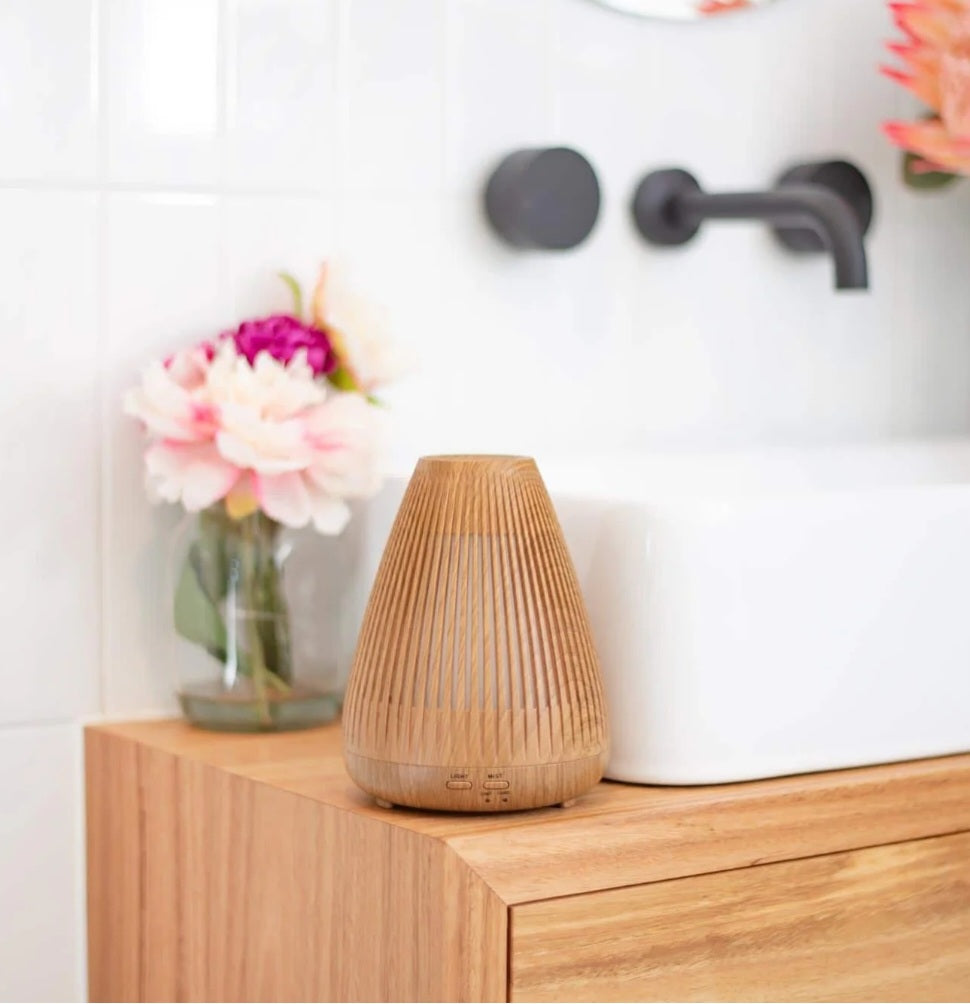 Aroma-Flare Diffuser - Lively Living (Wood Look)