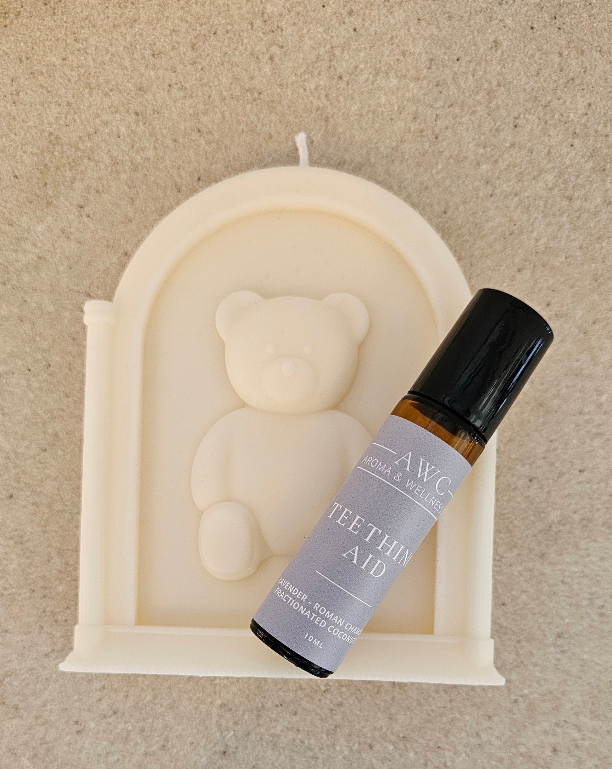 Teething aid roller blend for babies